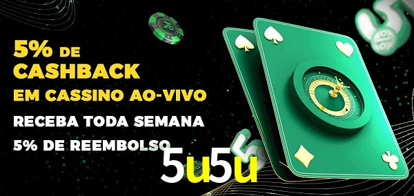 Promoções do cassino ao Vivo 5u5u